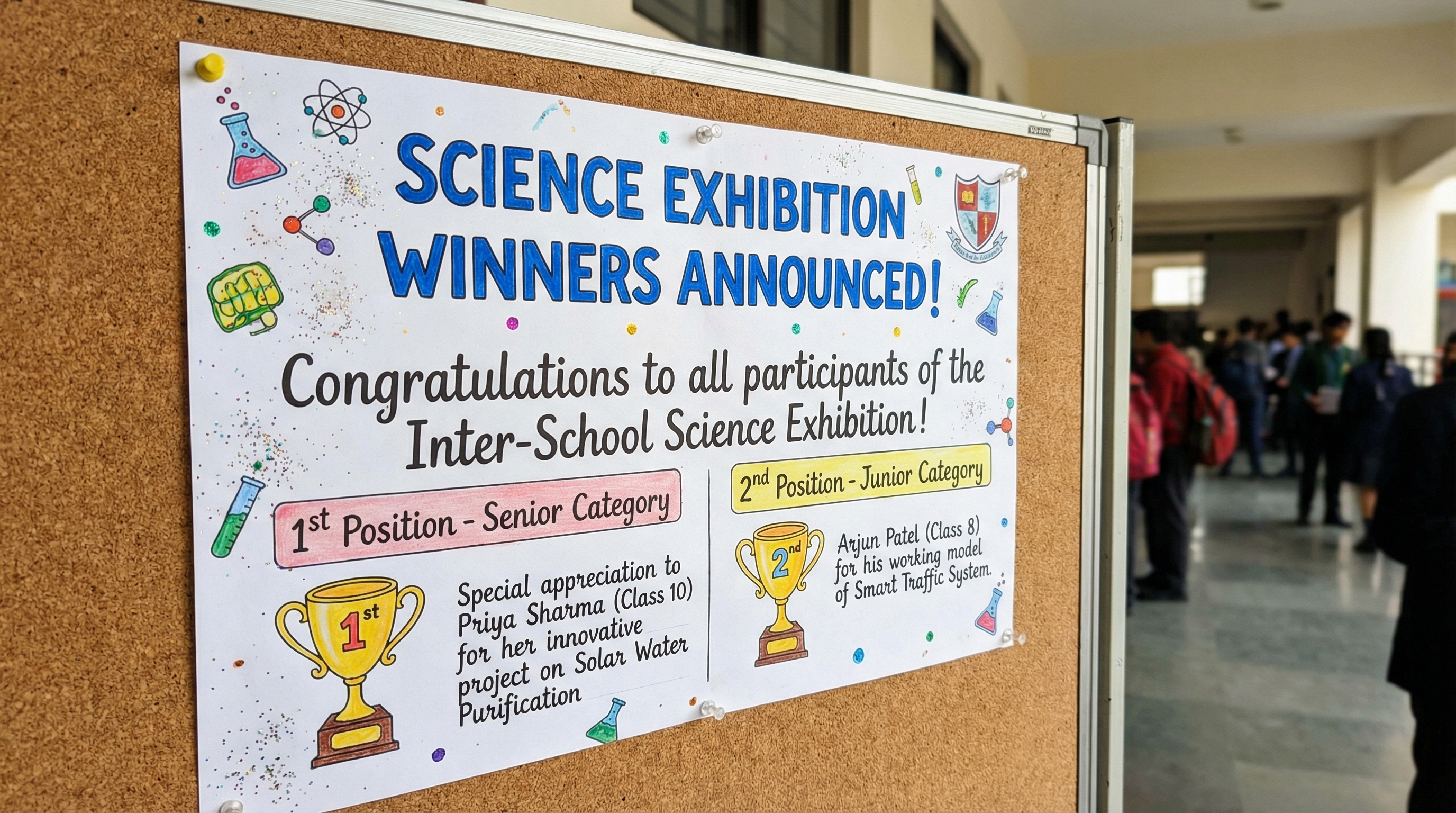 Science Exhibition Winners Announced