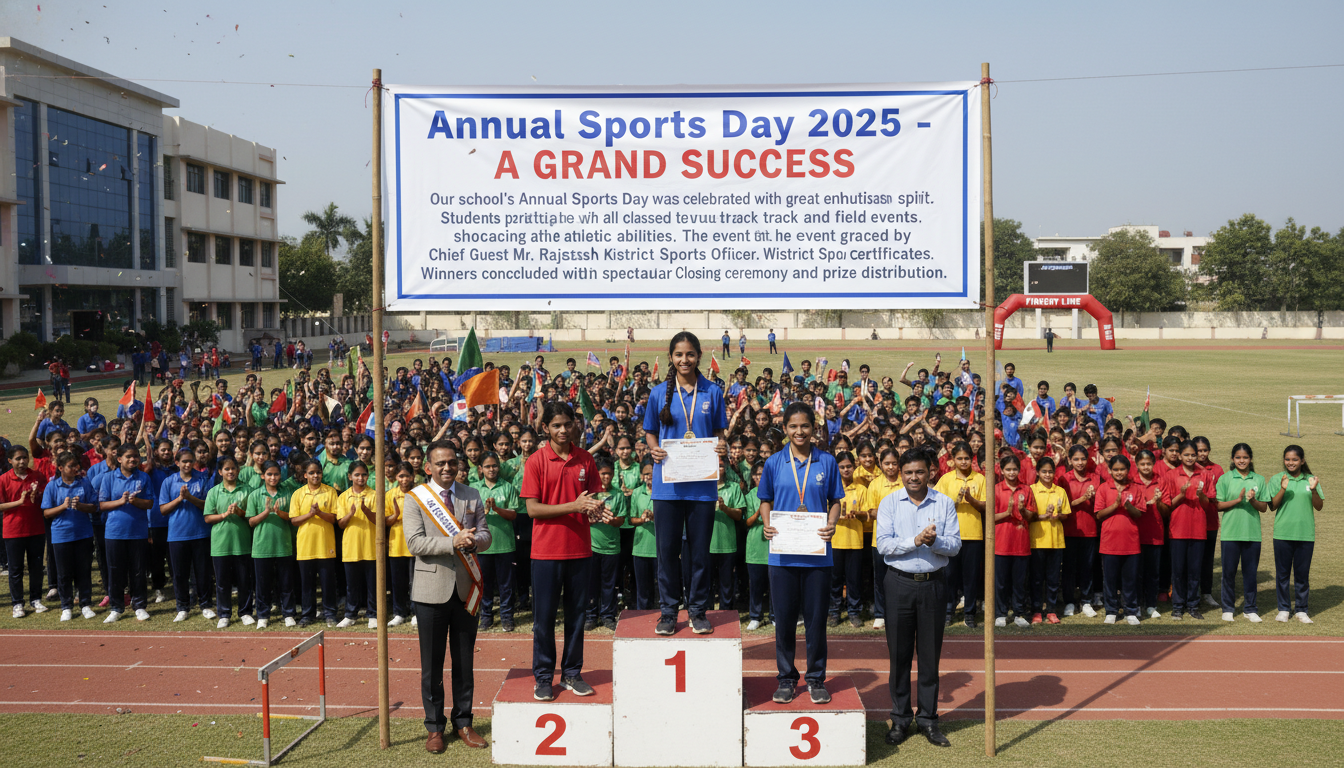Annual Sports Day 2025 - A Grand Success