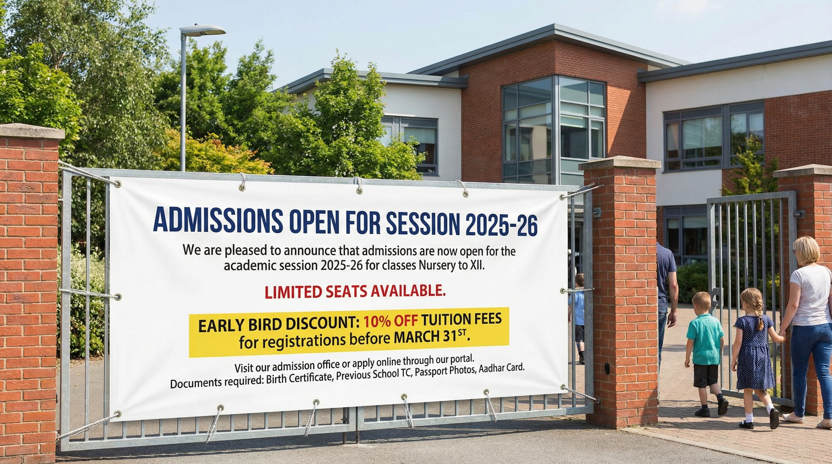 Admissions Open for Session 2025-26